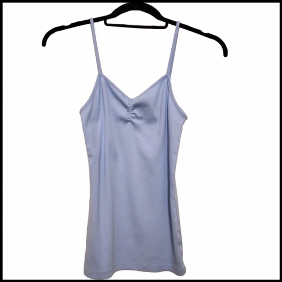 No Boundaries Tops - Blue Cami Top